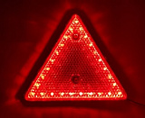 Световозвращатель треугольник (диодный)  для грузовых автомобилей 24в