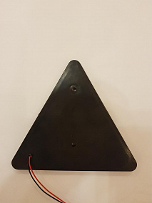 Световозвращатель треугольник диодный для прицепов  автомобилей  12в