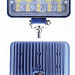 Фара противотуманная LED(10-30V)ТАС-56 LED  Два режима, (синий корпус) размер 183х168х77мм
