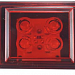 Фонарь маркерный 61 красный универсальный  (4 диода)
