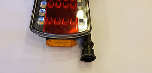 Фонарь задний универсальный,М-Евро (нового образца) Левый светодиодный с разъёмом СЦАЗ и габаритом
