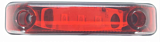 Фонарь маркерный 140 красный универсальный